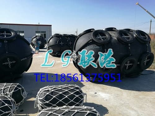 Marine rubber fender pneumatic fender certificated by ISO